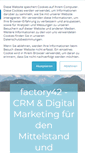 Mobile Screenshot of factory42.com
